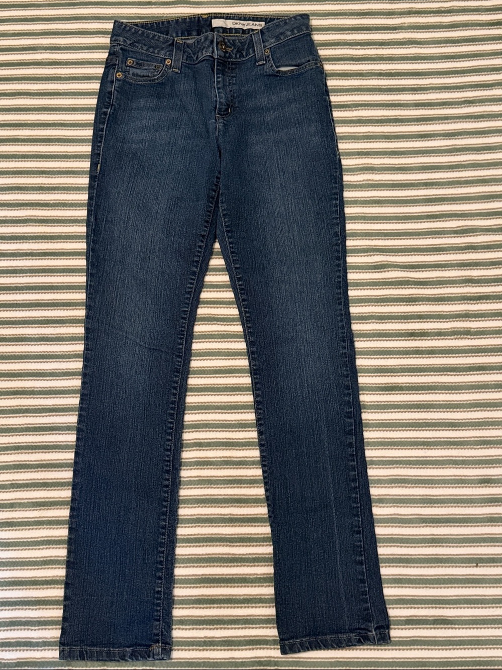 DKNY Women's Skinny Straight Jeans